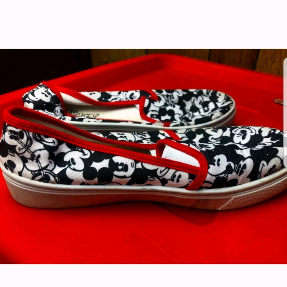 Disney Mickey mouse slip on shoes